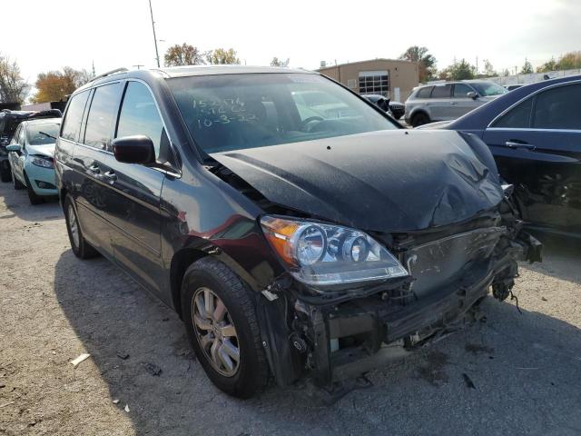 5FNRL38639B039172 - 2009 HONDA ODYSSEY EX BLACK photo 1