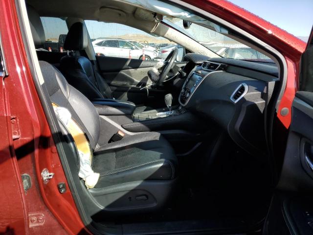 5N1AZ2MH9FN243321 - 2015 NISSAN MURANO RED photo 5