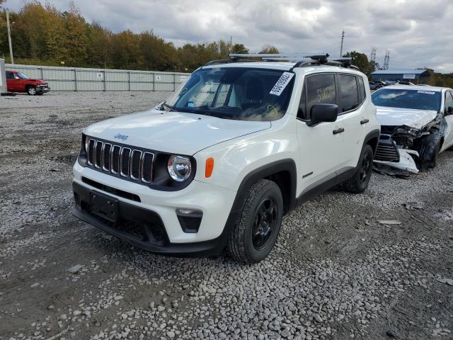 ZACNJCAB6MPM23294 - 2021 JEEP RENEGADE S WHITE photo 2