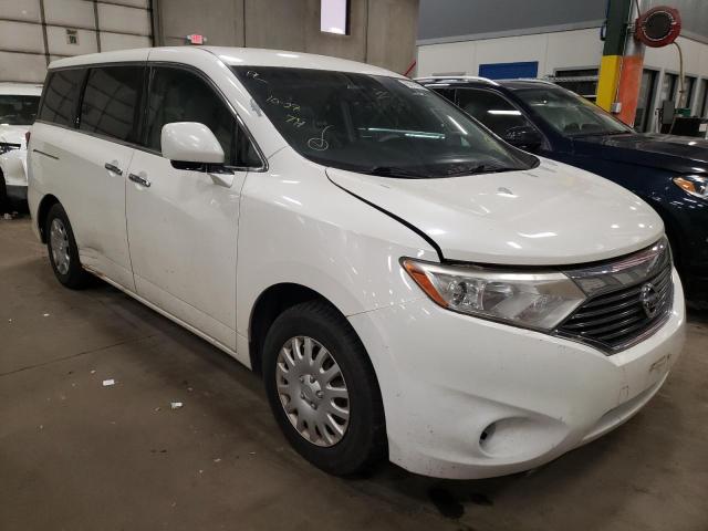 JN8AE2KP6B9002057 - 2011 NISSAN QUEST WHITE photo 1