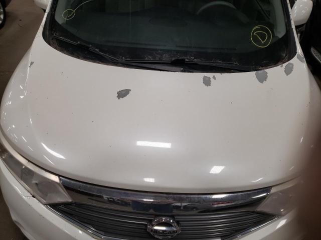 JN8AE2KP6B9002057 - 2011 NISSAN QUEST WHITE photo 7