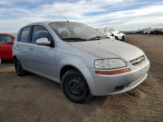 KL1TD66607B763819 - 2007 CHEVROLET AVEO BASE GRAY photo 1