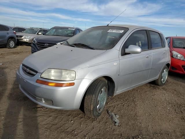 KL1TD66607B763819 - 2007 CHEVROLET AVEO BASE GRAY photo 2