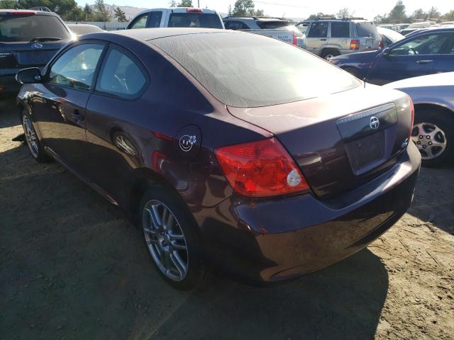 JTKDE177X70152799 - 2007 TOYOTA SCION TC ბურგუნდია ფოტო 3