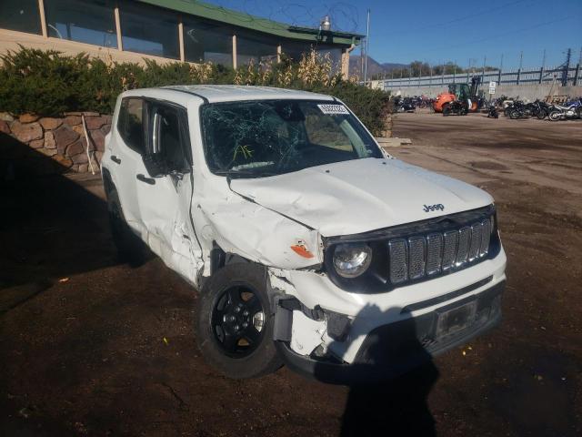 ZACNJDAB2MPM33309 - 2021 JEEP RENEGADE S WHITE photo 1