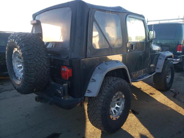 1J4FA39S66P766144 - 2006 JEEP WRANGLER X BLACK photo 4