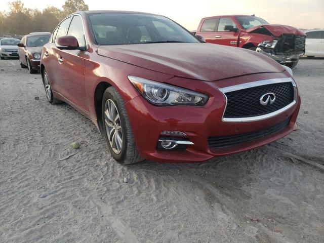 JN1BV7AR5EM699869 - 2014 INFINITI Q50 BASE BURN photo 1