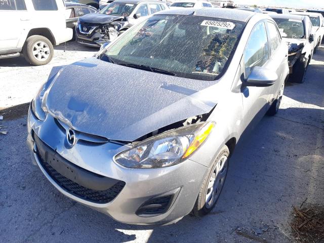 JM1DE1KY2E0181671 - 2014 MAZDA MAZDA2 SPO 银色 照片 2