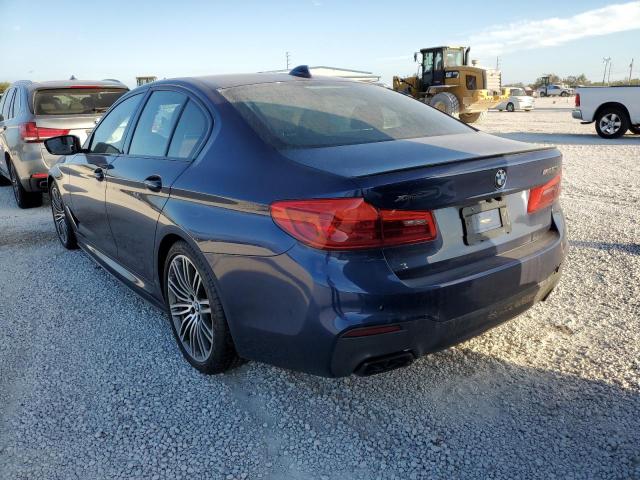 WBAJB9C55KB287611 - 2019 BMW M550XI BLUE photo 3