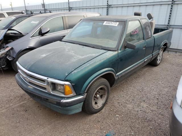 1GCCS1949V8180848 - 1997 CHEVROLET S TRUCK S1 GREEN photo 2