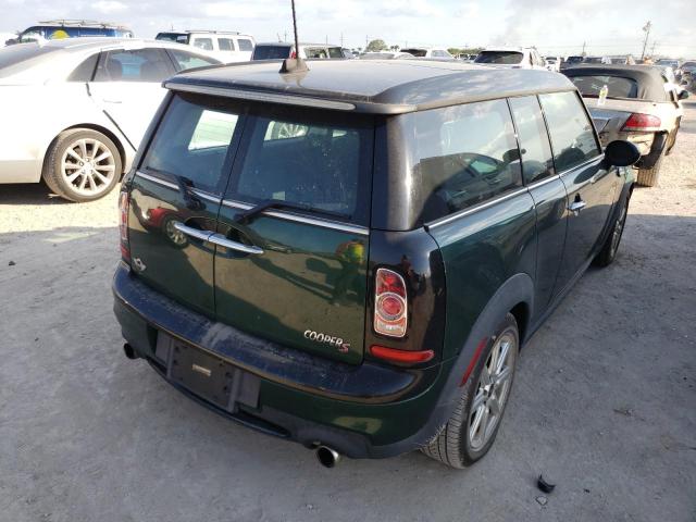 WMWZG3C50BTY36255 - 2011 MINI COOPER S C GREEN photo 4