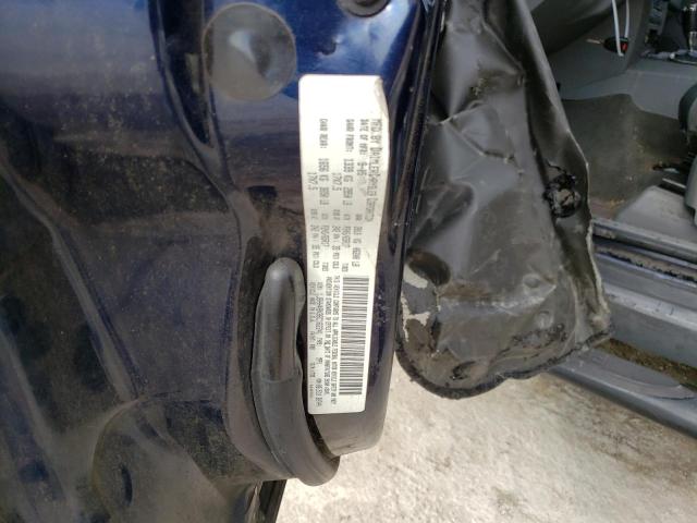 1J8HH48N36C162241 - 2006 JEEP COMMANDER 蓝色 照片 10