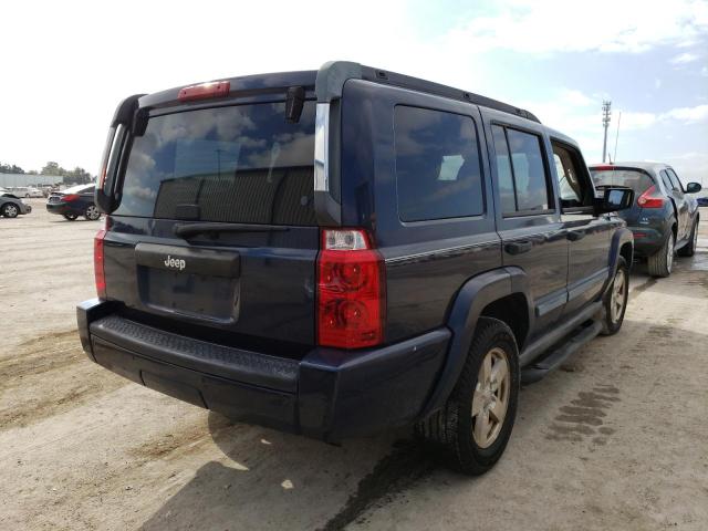 1J8HH48N36C162241 - 2006 JEEP COMMANDER 蓝色 照片 4