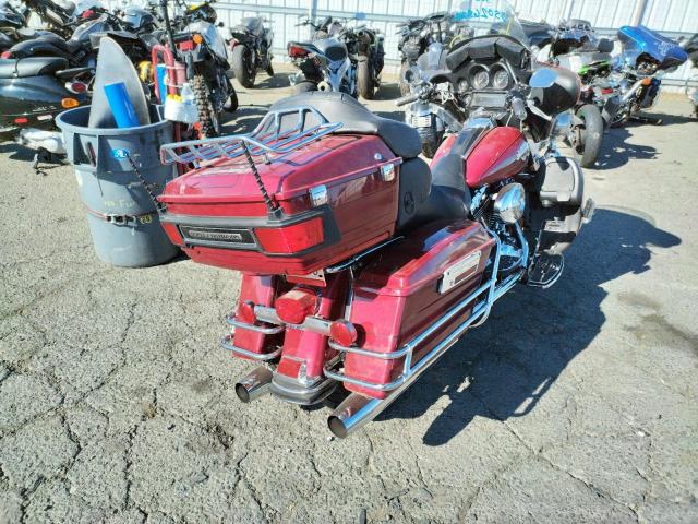 1HD1FCW346Y608618 - 2006 HARLEY-DAVIDSON FLHTCUI 红色 照片 4