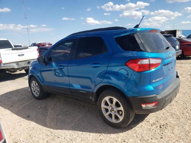 MAJ3S2GE4KC279710 - 2019 FORD ECOSPORT S TURQUOISE photo 3