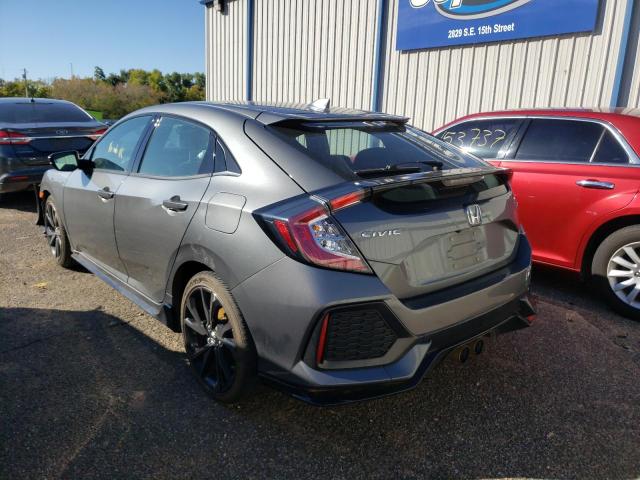 SHHFK7H4XKU219412 - 2019 HONDA CIVIC SPOR 灰色 照片 3