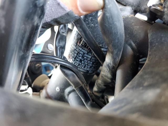 JKAEXEJ1XJDA02786 - 2018 KAWASAKI EX650 J 黑色 照片 10