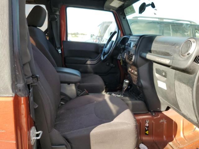 1C4AJWAG3EL246367 - 2014 JEEP WRANGLER S BROWN photo 5