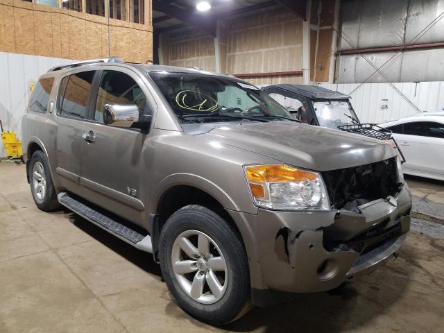 5N1AA08C08N624908 - 2008 NISSAN ARMADA SE SILVER photo 1