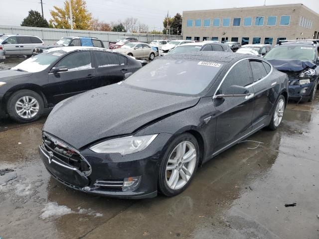 5YJSA1S2XFF087930 - 2015 TESLA MODEL S 70 BLACK photo 2