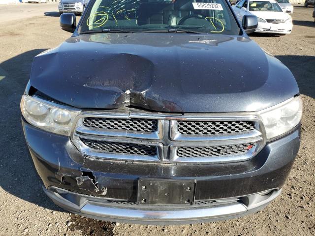 1C4RDHDG4DC508901 - 2013 DODGE DURANGO CR CHARCOAL photo 9