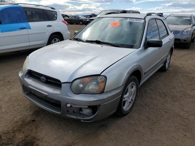 JF1GG68545G809924 - 2005 SUBARU IMPREZA OU SILVER photo 2