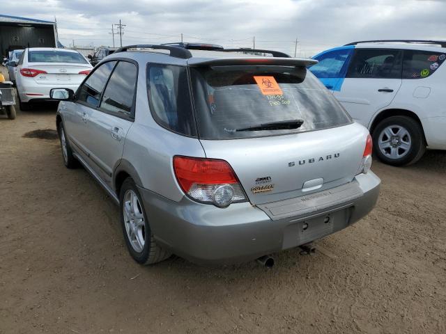 JF1GG68545G809924 - 2005 SUBARU IMPREZA OU SILVER photo 3