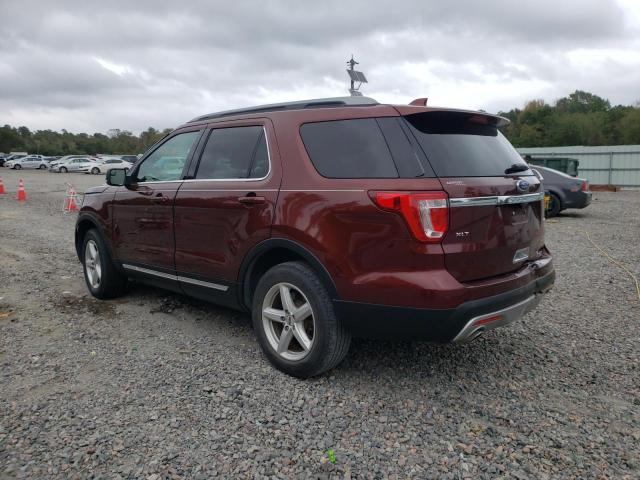 1FM5K8D81GGC48298 - 2016 FORD EXPLORER X BROWN photo 3