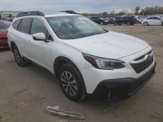 4S4BTAFC5M3210651 - 2021 SUBARU OUTBACK PR WHITE photo 4