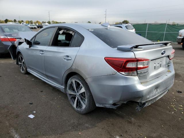 4S3GKAM63H3616265 - 2017 SUBARU IMPREZA SP SILVER photo 3