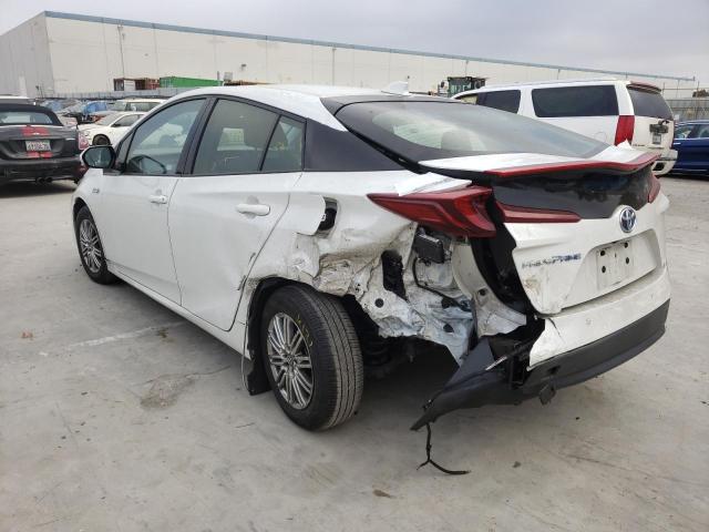 JTDKARFPXJ3076193 - 2018 TOYOTA PRIUS PRIM 白色 照片 3