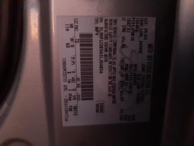 5LMFU28565LJ04856 - 2005 LINCOLN NAVIGATOR ლურჯი ფოტო 10