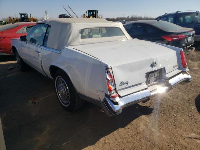 1G6EL5789FE619930 - 1985 CADILLAC ELDORADO WHITE photo 3