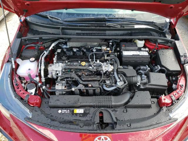 5YFT4MCE6NP128725 - 2022 TOYOTA COROLLA XS BURGUNDY photo 7