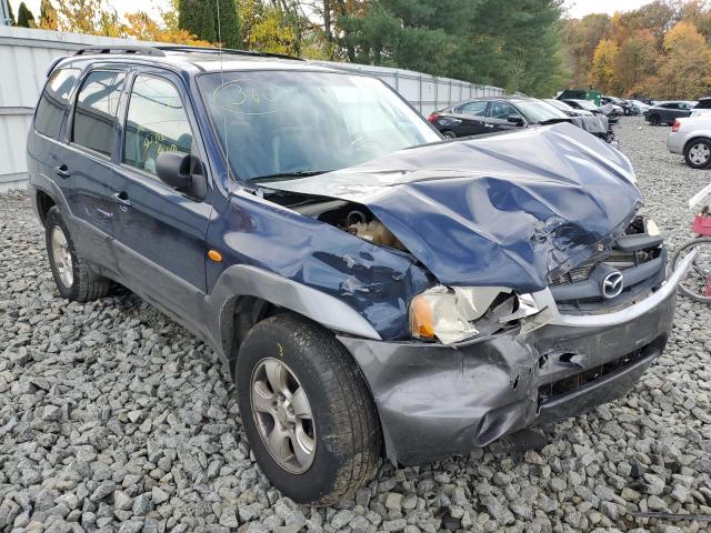 4F2CZ96134KM32857 - 2004 MAZDA TRIBUTE ES BLUE photo 1