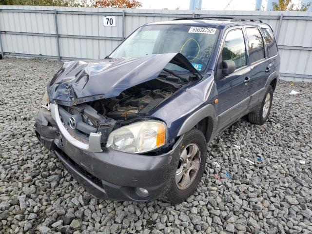 4F2CZ96134KM32857 - 2004 MAZDA TRIBUTE ES 蓝色 照片 2