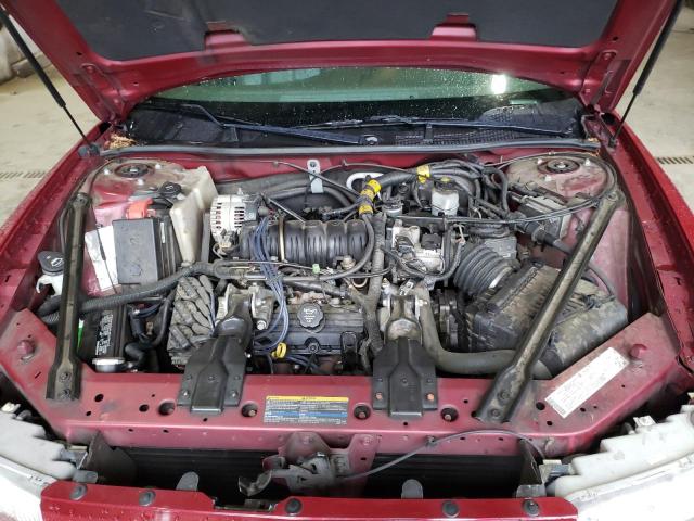 2G4WB55K241202176 - 2004 BUICK REGAL LS BURGUNDY photo 7