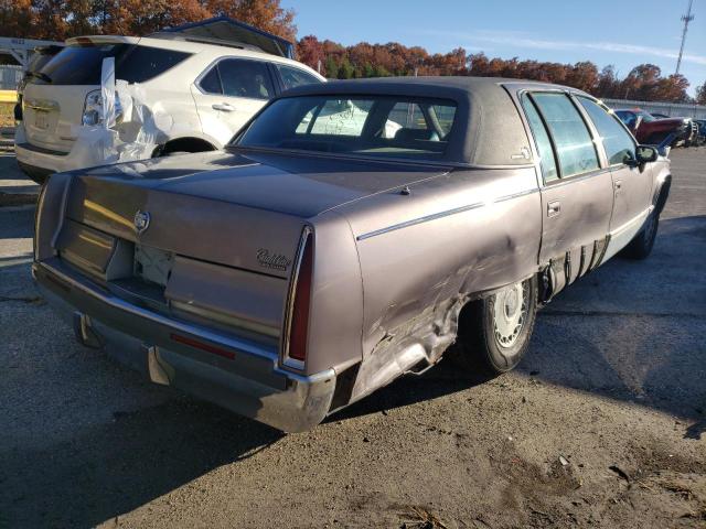 1G6DW5278PR712787 - 1993 CADILLAC FLEETWOOD TAN photo 4