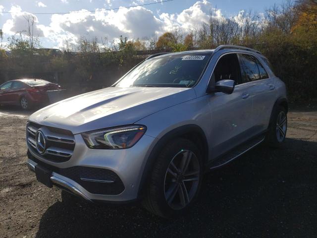 4JGFB4KB1LA070658 - 2020 MERCEDES-BENZ GLE 350 4M SILVER photo 2