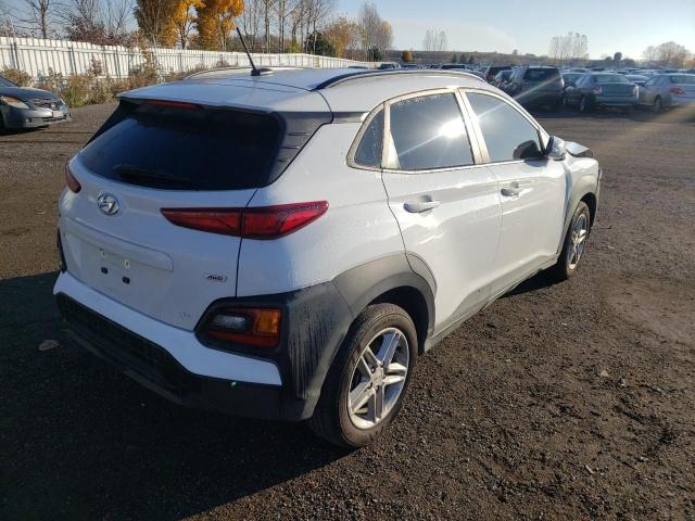 KM8K1CAA3MU702855 - 2021 HYUNDAI KONA SE WHITE photo 4