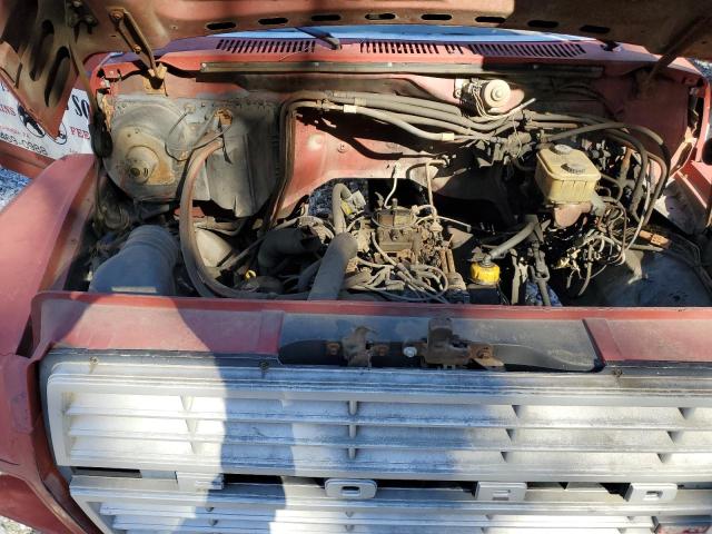 1FDNF60H5EVA12468 - 1984 FORD F600 RED photo 7