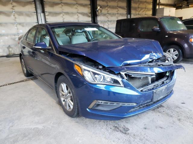 5NPE24AA5FH155413 - 2015 HYUNDAI SONATA ECO BLUE photo 1