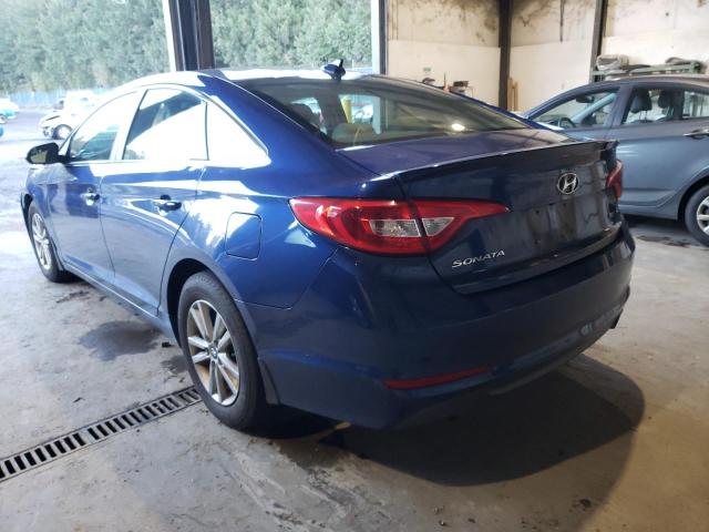 5NPE24AA5FH155413 - 2015 HYUNDAI SONATA ECO BLUE photo 3