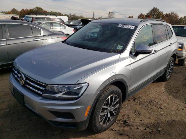 3VV2B7AX1KM175933 - 2019 VOLKSWAGEN TIGUAN SE SILVER photo 2