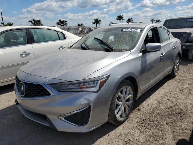 19UDE2F38MA002824 - 2021 ACURA ILX SILVER photo 2