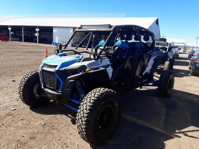 3NSP4E924LG954589 - 2020 POLARIS RZR XP 4 T BLUE photo 2