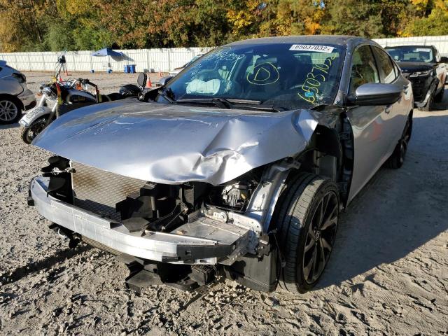 2HGFC2F87MH537039 - 2021 HONDA CIVIC SPOR SILVER photo 2