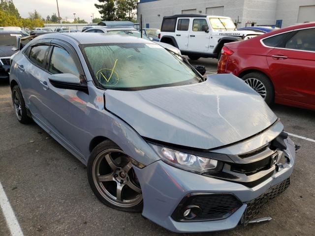 SHHFK7H41JU423367 - 2018 HONDA CIVIC SPOR 灰色 照片 1