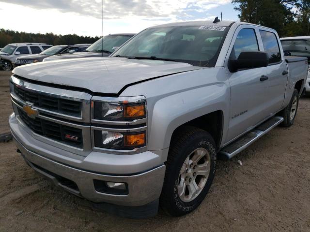 3GCUKREC5EG325068 - 2014 CHEVROLET 1500 SILVER photo 2