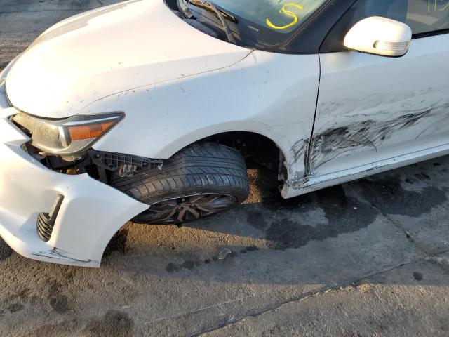 JTKJF5C71F3095984 - 2015 TOYOTA SCION TC WHITE photo 9
